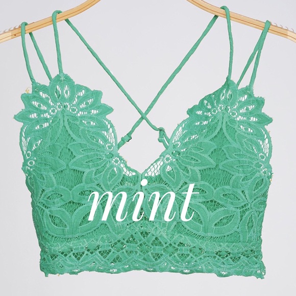 NEW! Crochet Lace Mesh Bralette, Crop Top | Black - Picture 4 of 6